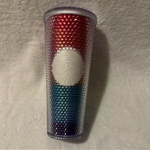 Starbucks 24oz Tumbler rainbow pride